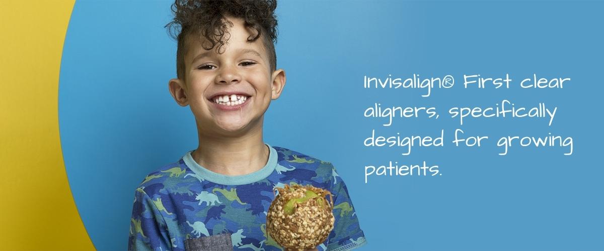 Invisalign First Banner